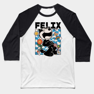 Felix the cat | getting high retro vintage Baseball T-Shirt